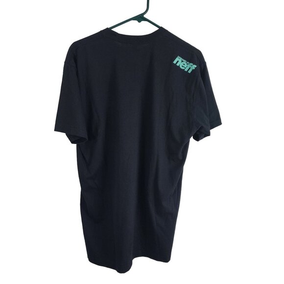 Neff Electric Run Graphic T-Shirt Designed By Next Level Large Cotton & Polyes - Picture 2 of 8